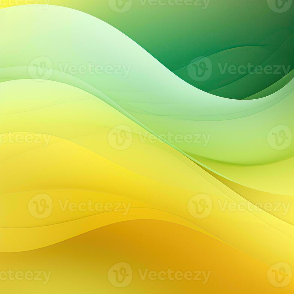 Simple beautiful yellow green background. Generative AI photo