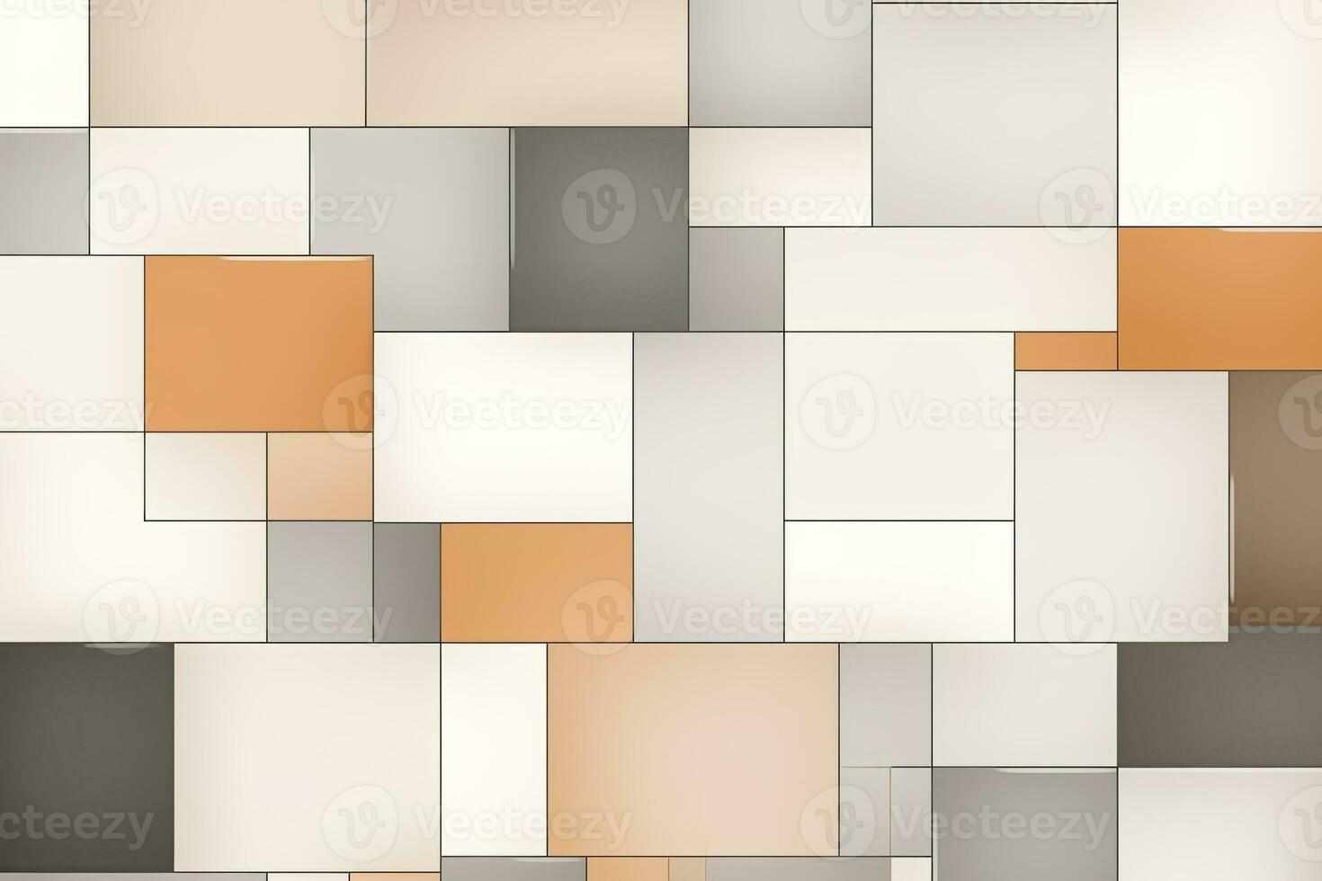Abstract geometric gray brown background, empty space for design photo