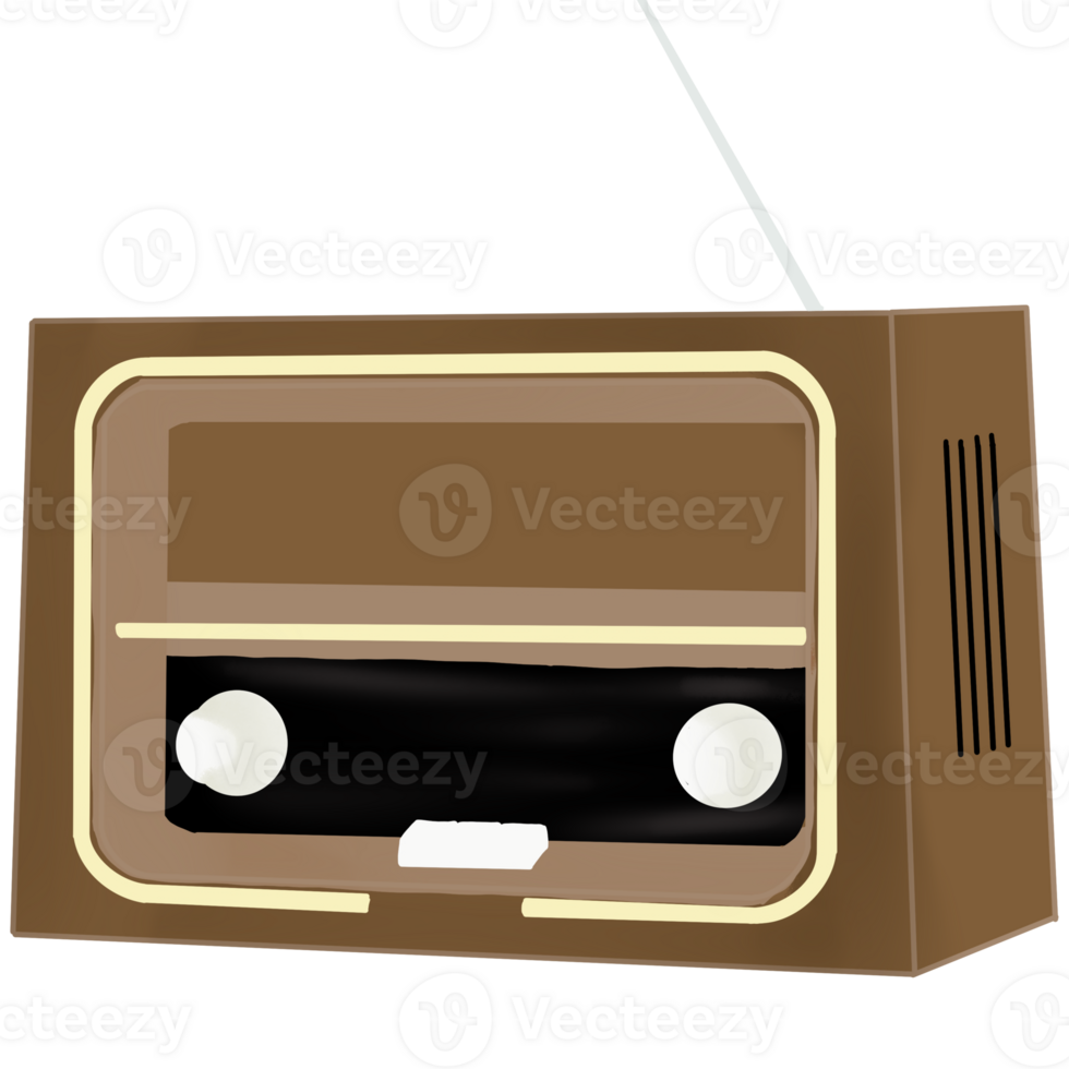 retro radio icon png