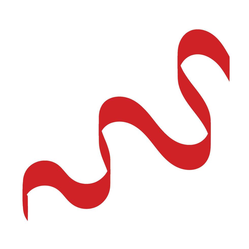 Indonesia Flag Ribbon vector