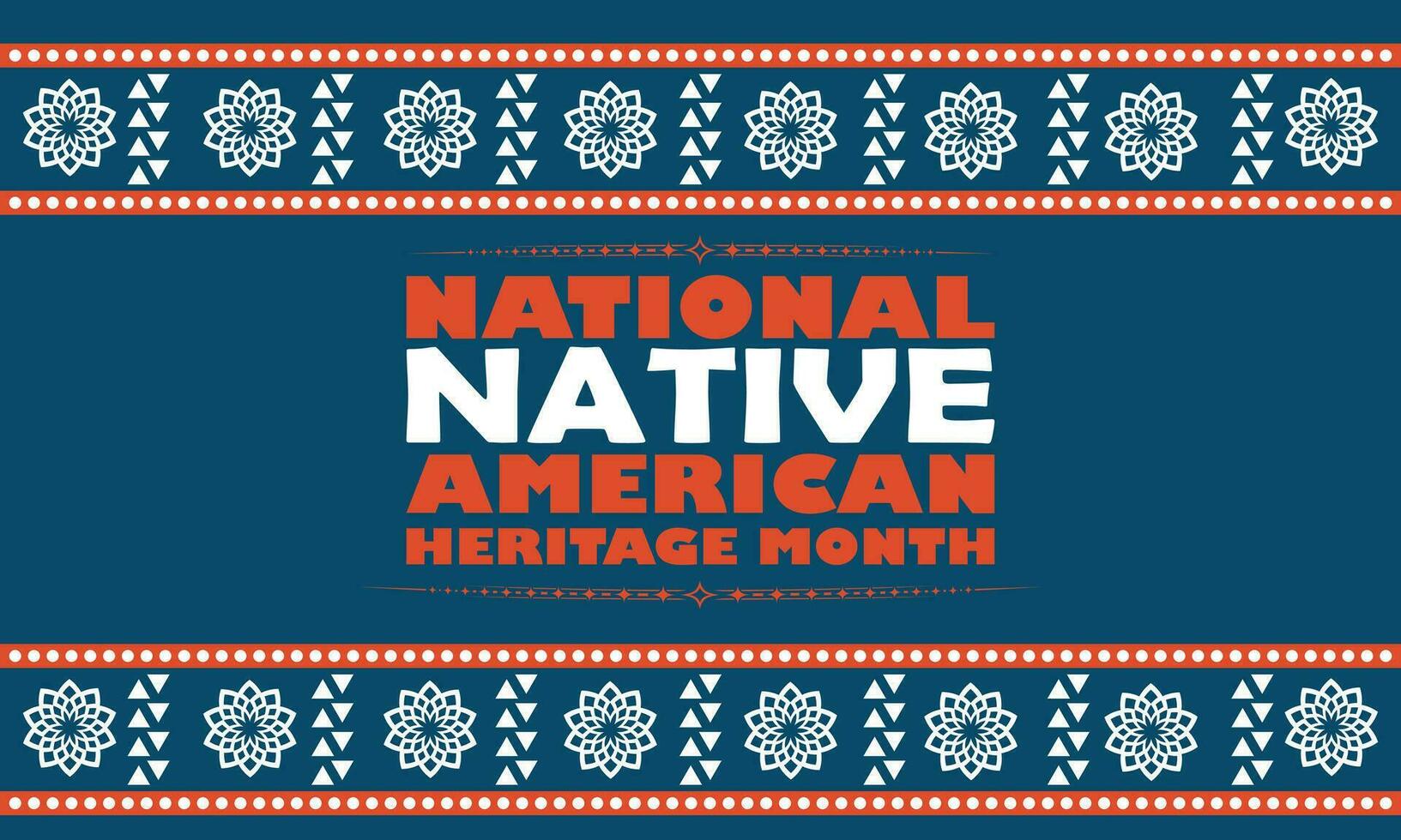 National Native American Heritage Month. November 2023. Native Heritage t shirt design. Banner, cover, poster, greeting, card design vector