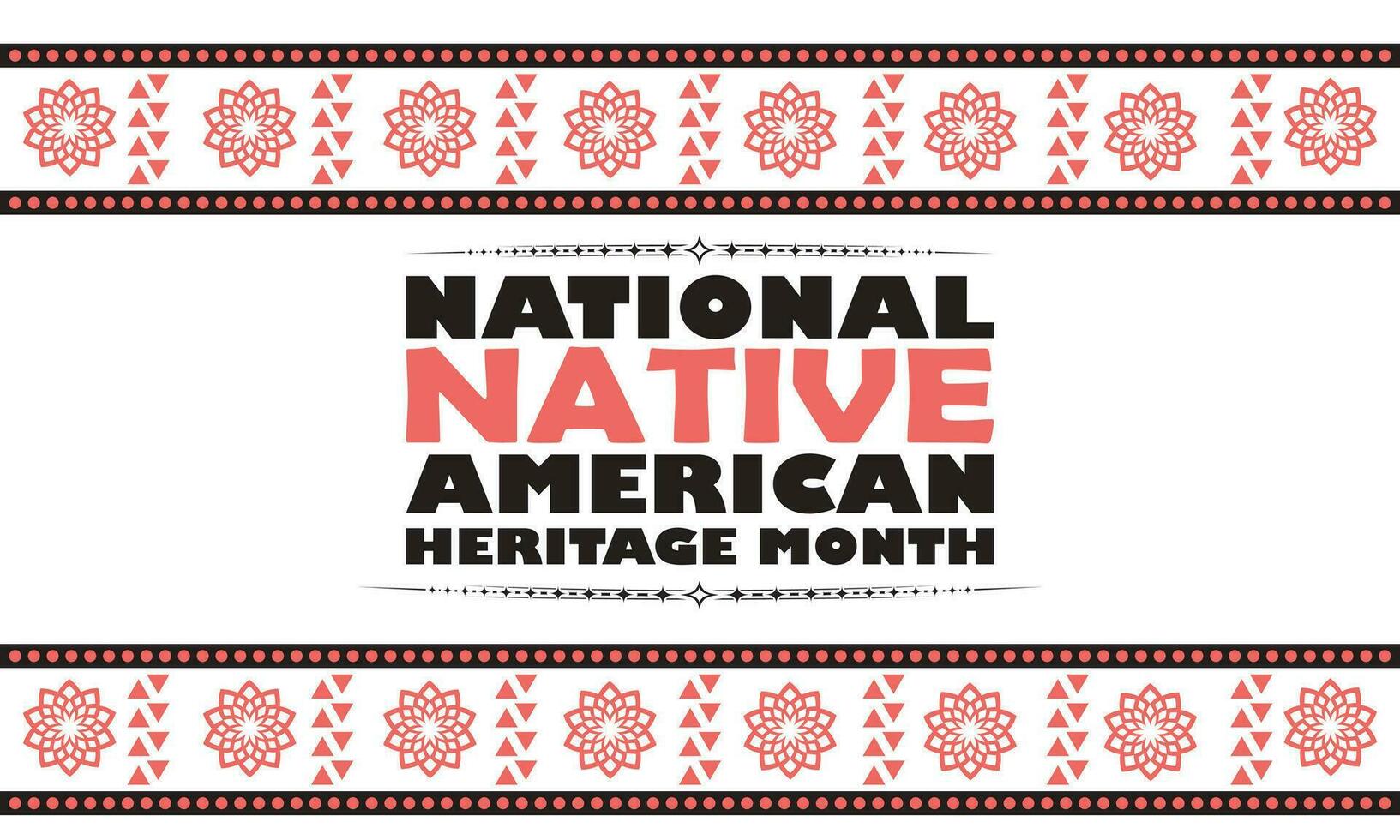nacional nativo americano patrimonio mes. noviembre 2023. nativo patrimonio t camisa diseño. bandera, cubrir, póster, saludo, tarjeta diseño vector