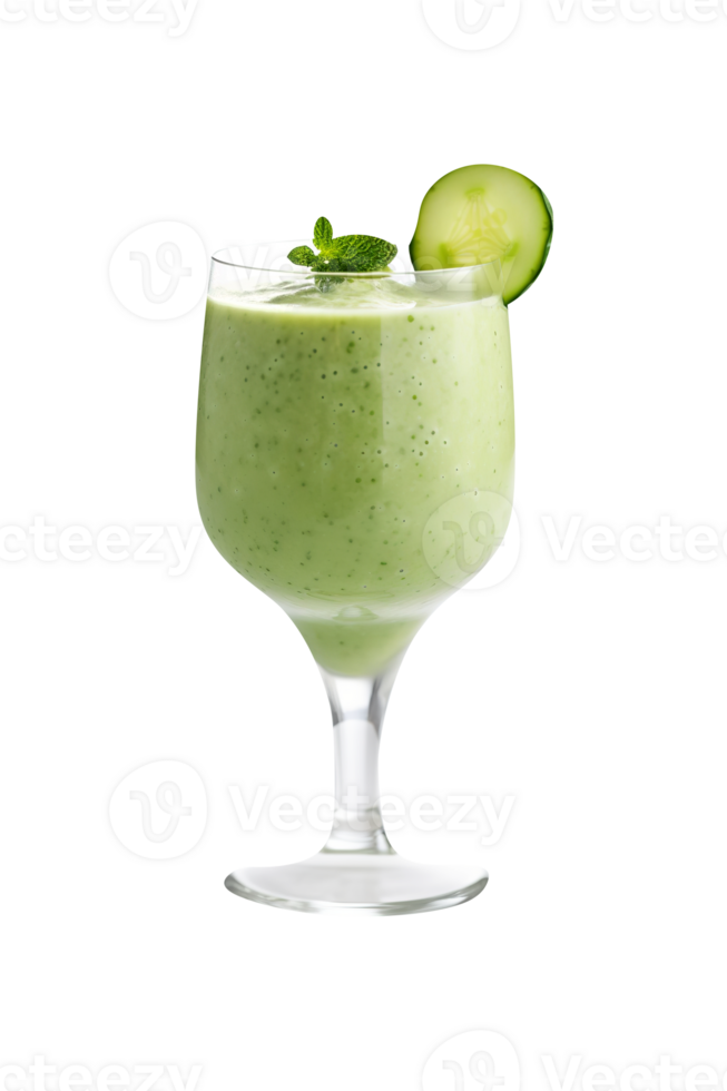 Smoothies isolated on png background