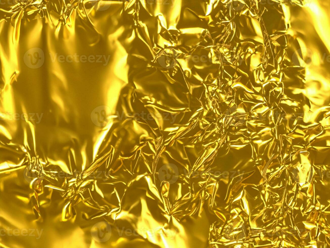 close up gold foil texture background photo