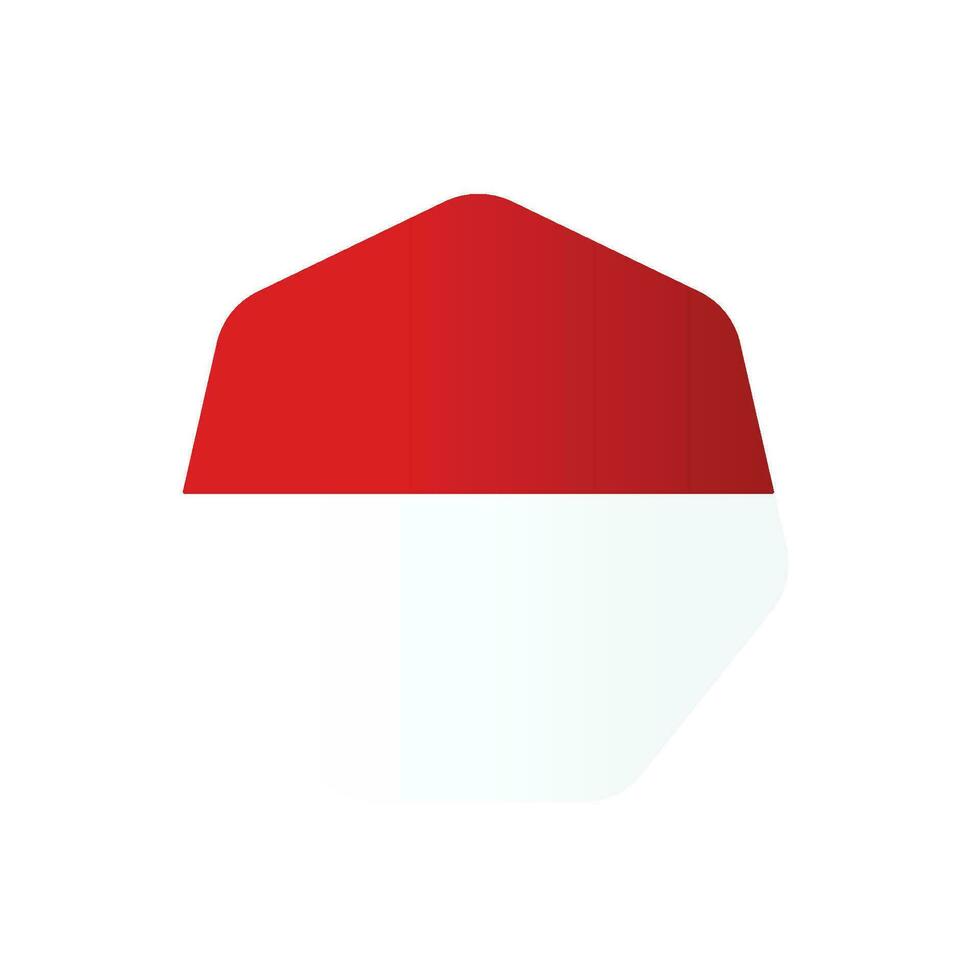 Geometry Indonesia Flag vector