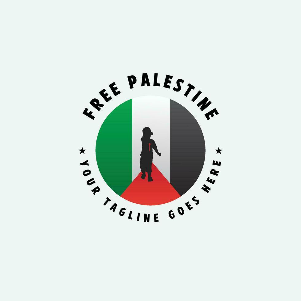 gratis Palestina logo vector