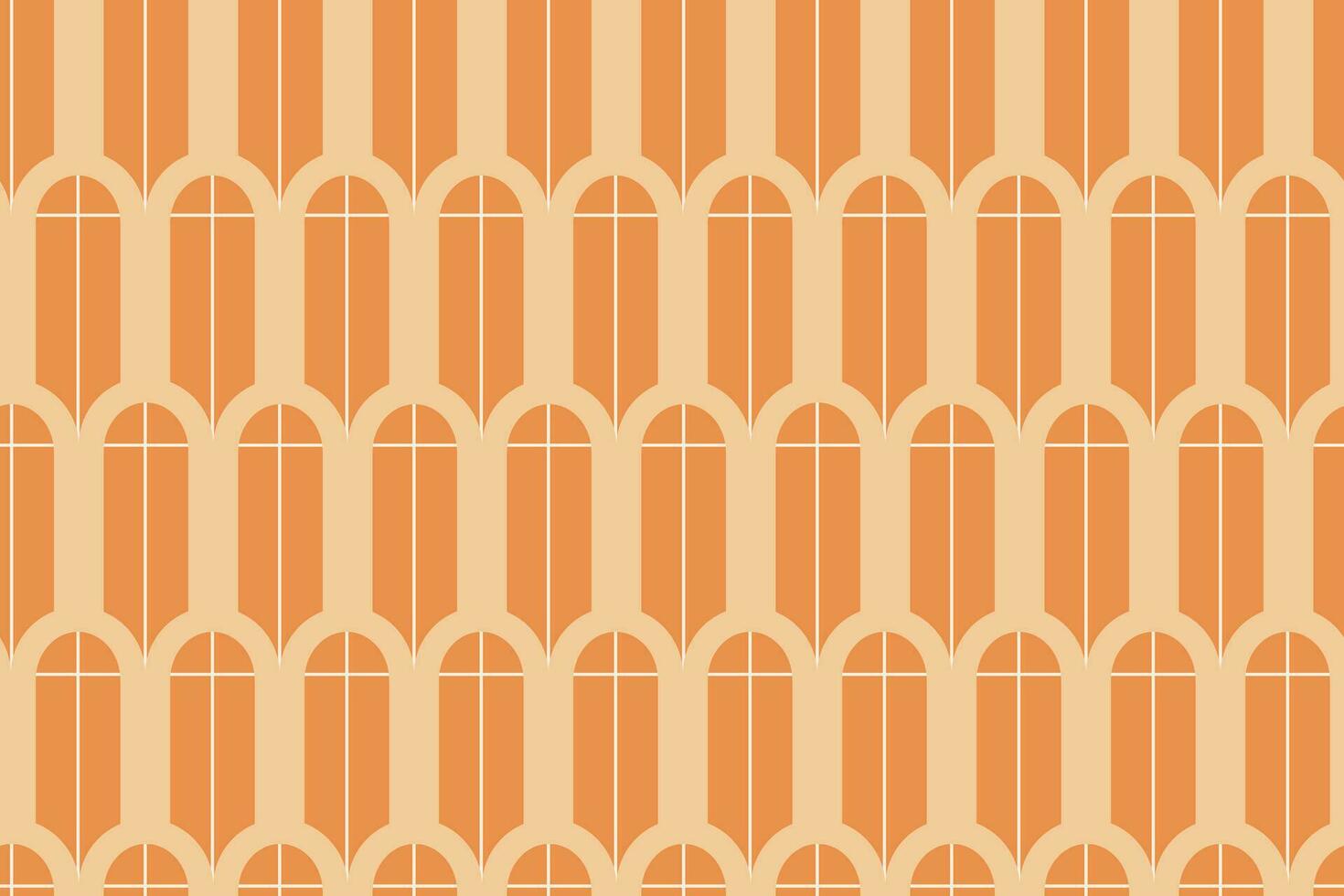 Vector seamless geometric pattern in retro style. Abstract background or wallpaper.
