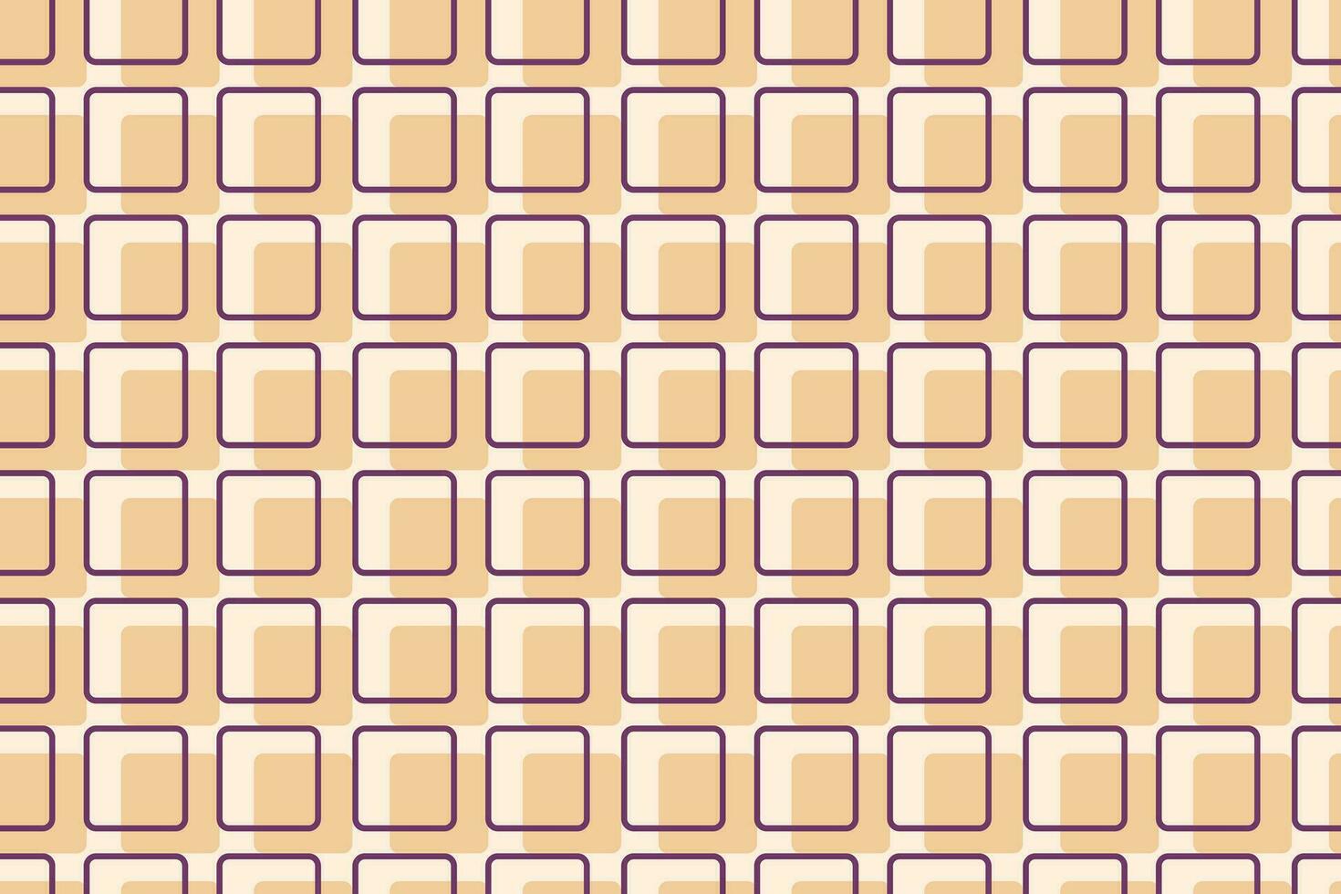 Abstract geometric retro background. Seamless pattern with square cells. vector