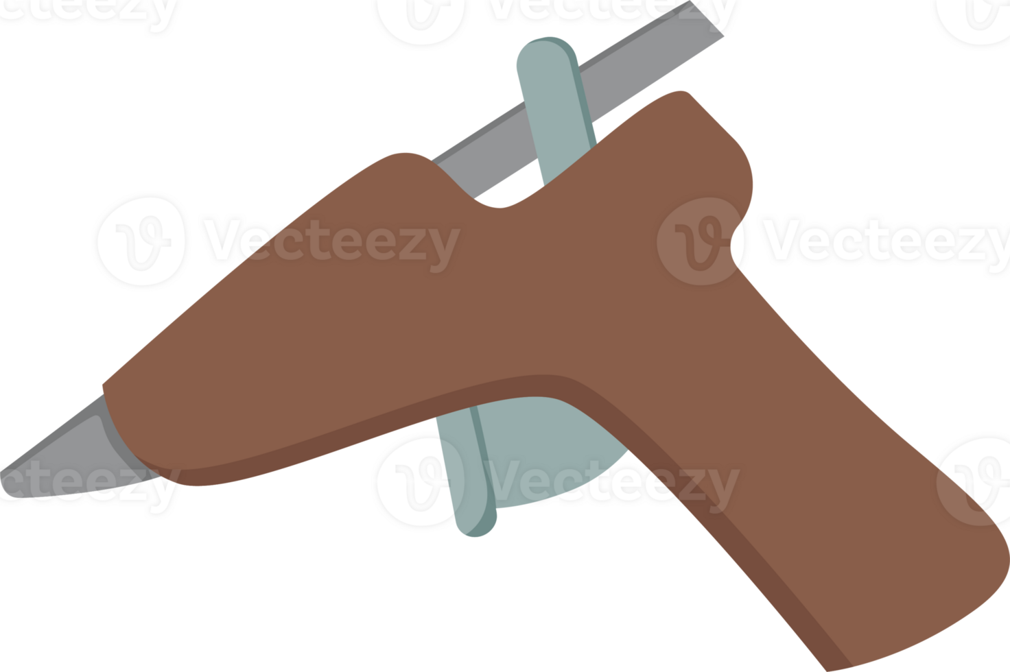 Glue gun. PNG, transparency. One element. png
