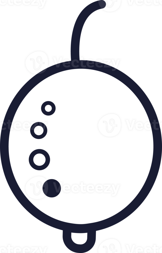 Element grooseberry icon.  Line style. For mobile concept and web design, poster, app, package. Sign PNG, transparency. png