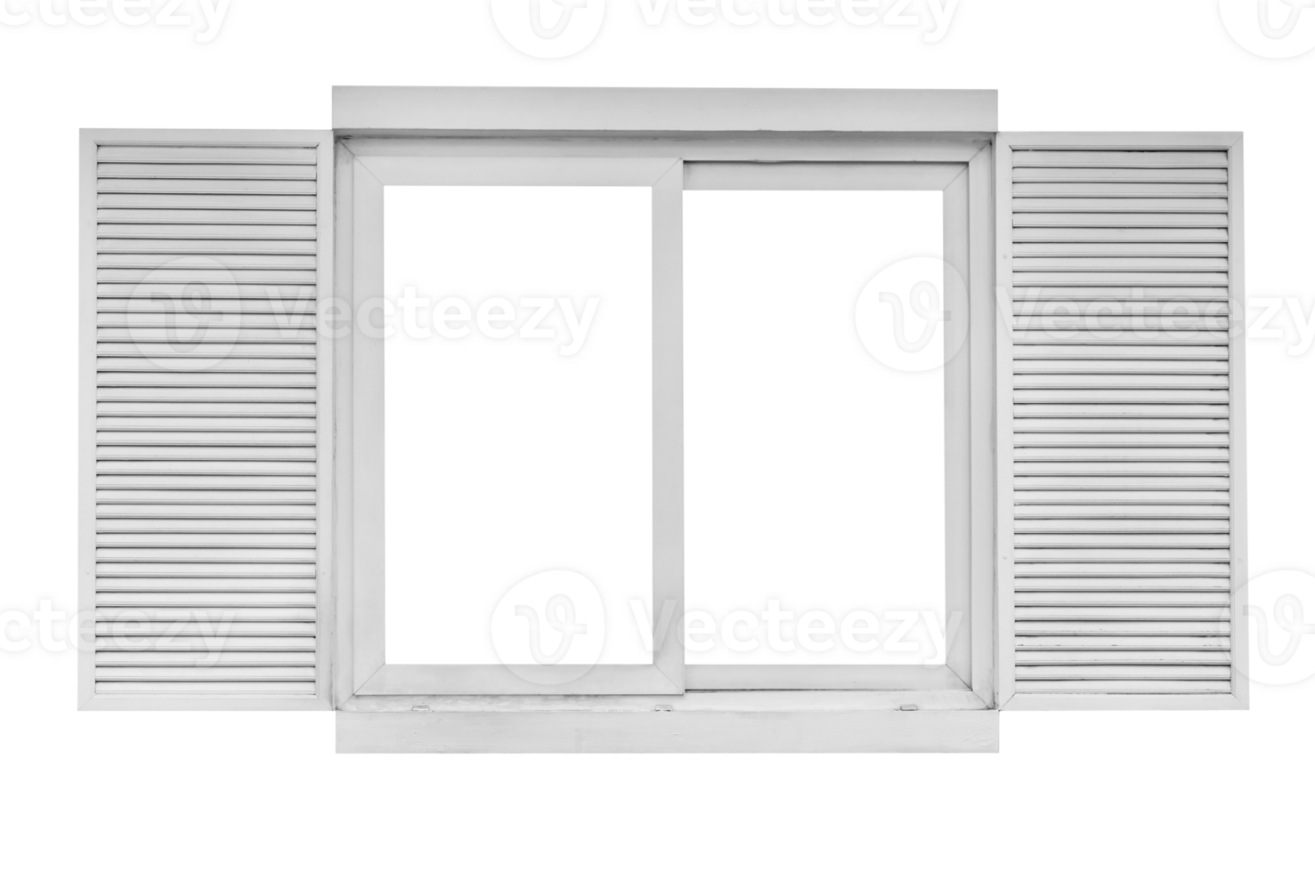 wooden window isolated png