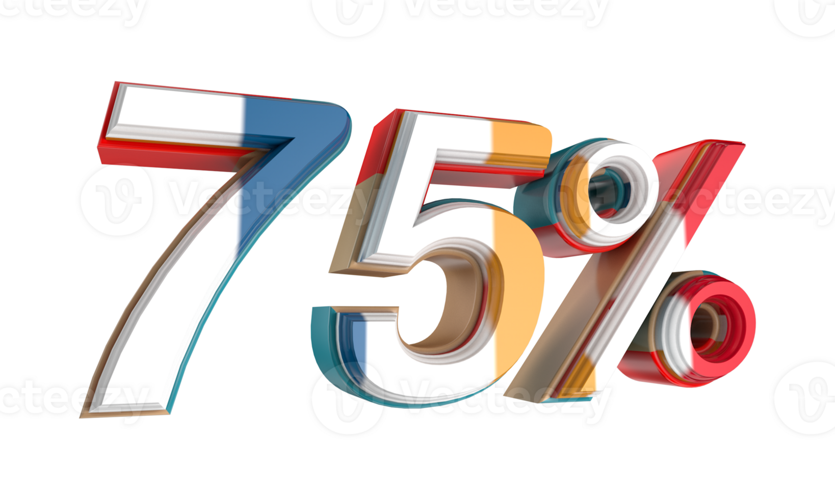 3d text rendering png