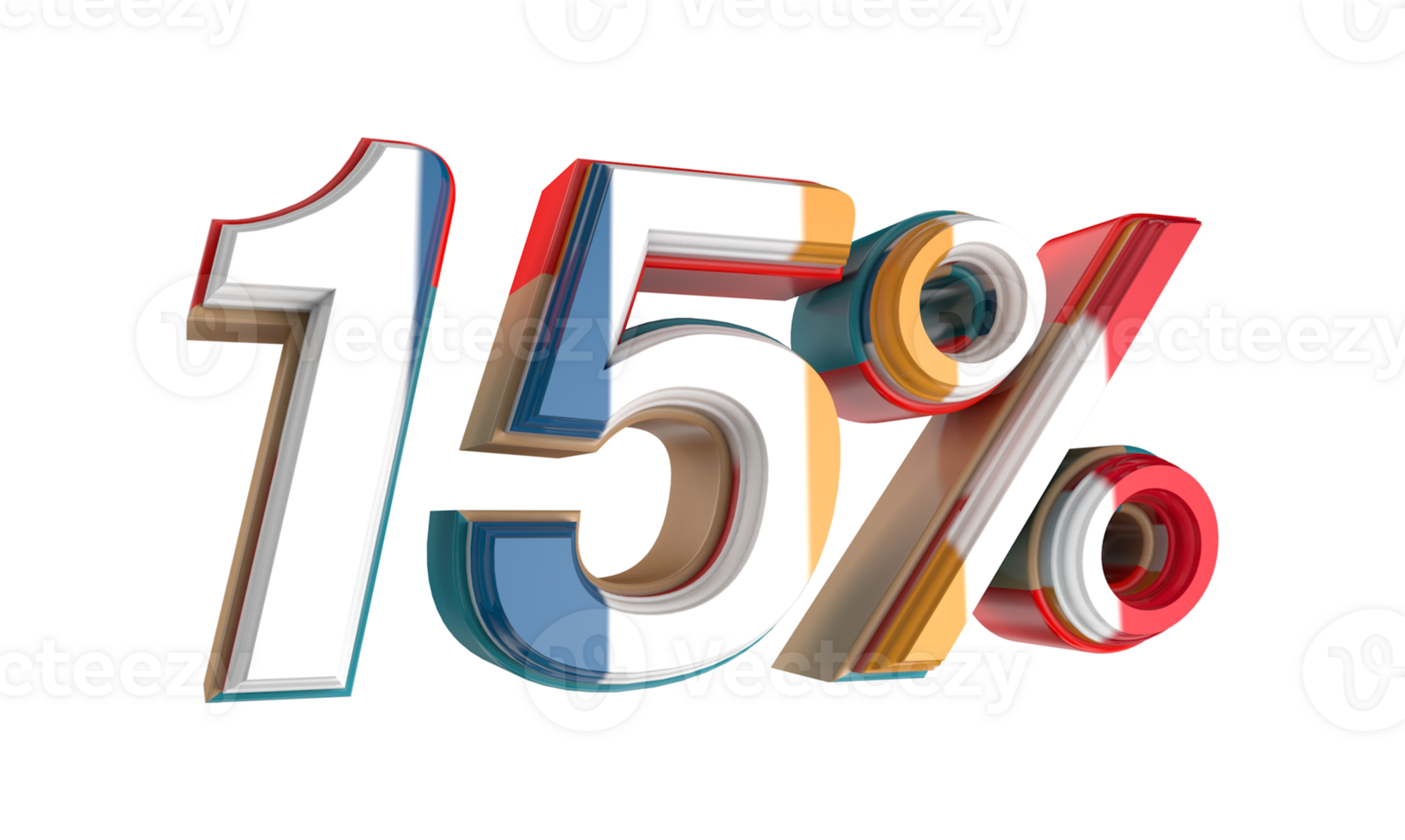 3d text rendering png