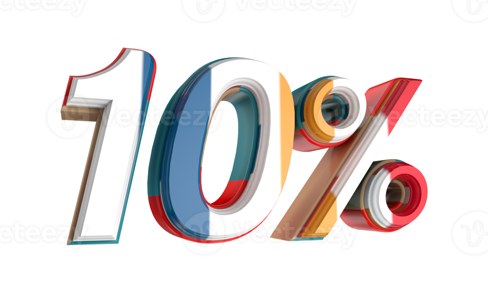 3d text rendering png