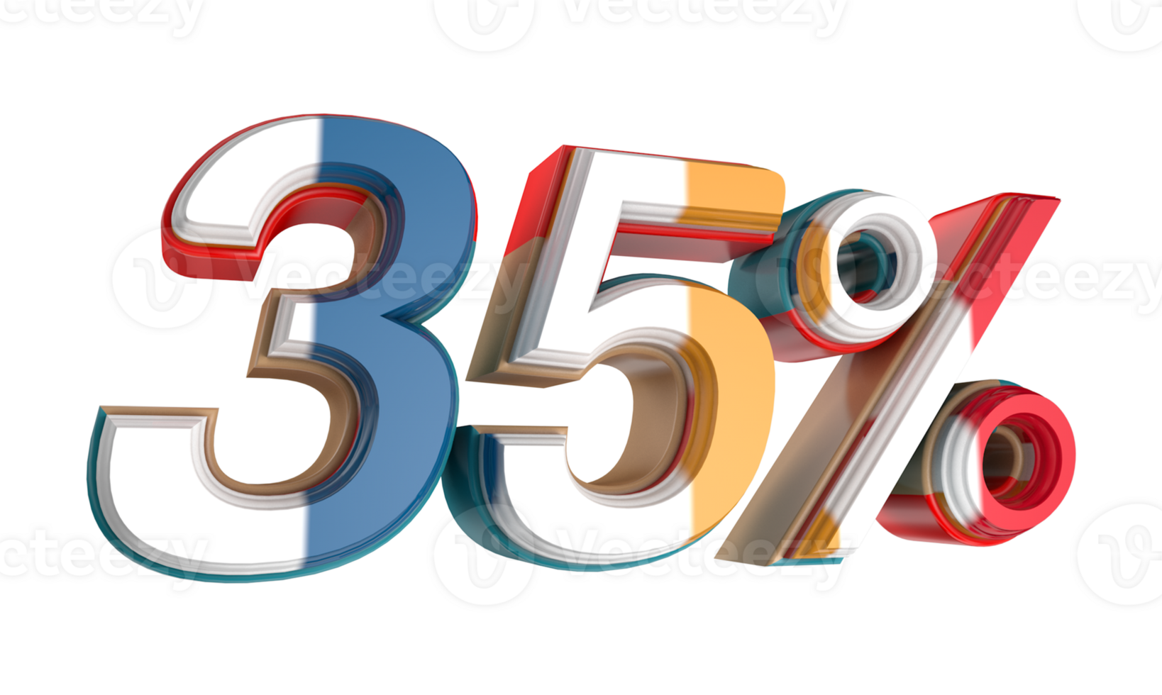 3d text rendering png