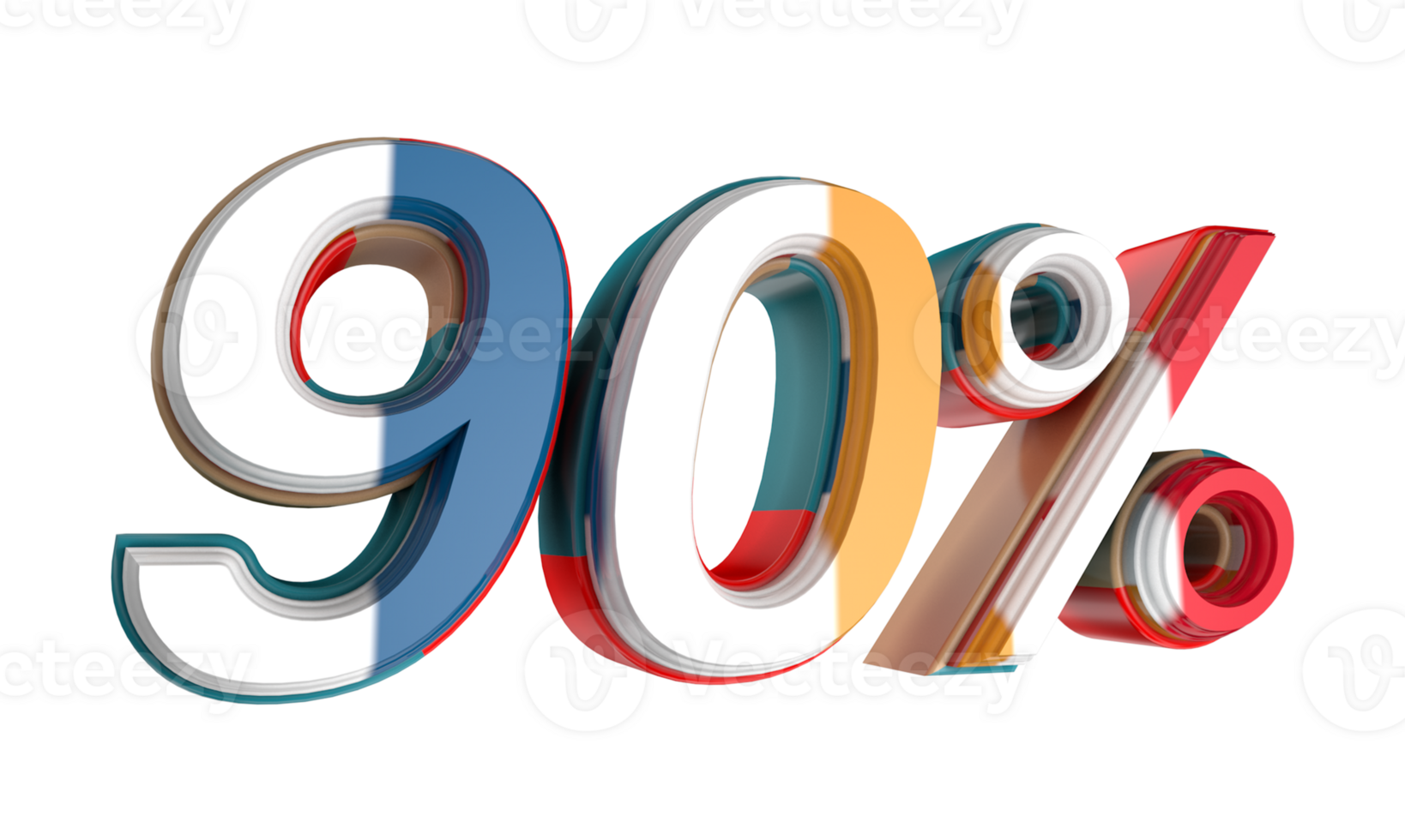 3d text rendering png