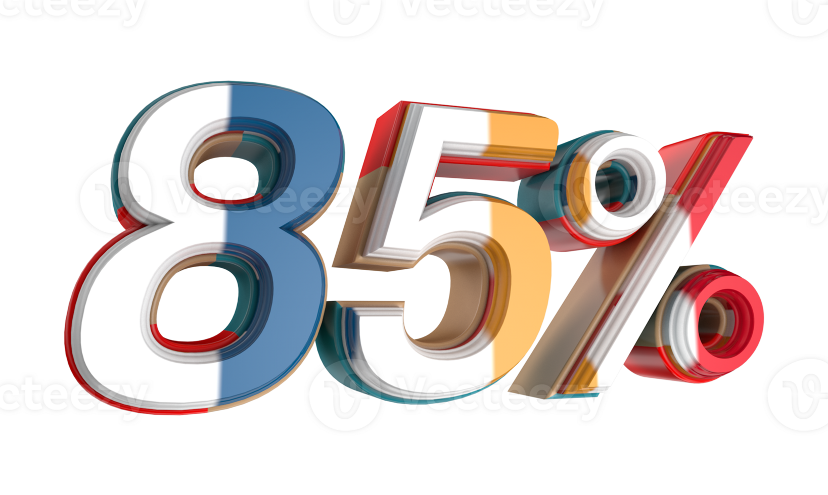 3d text rendering png