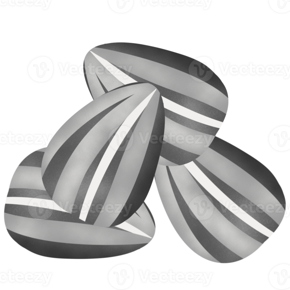 Sunflower seeds that look cute png