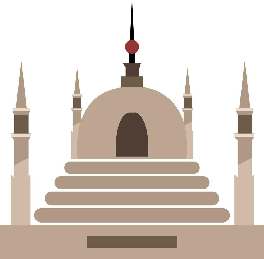 Vector Hindu Temple