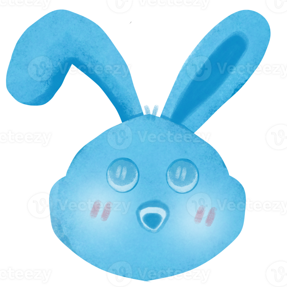 Baby blue bunny rabbit 33229793 PNG