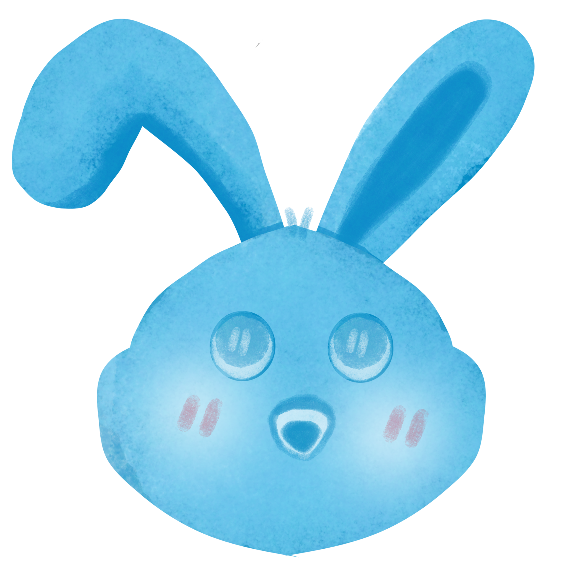 Baby blue bunny rabbit 33229793 PNG