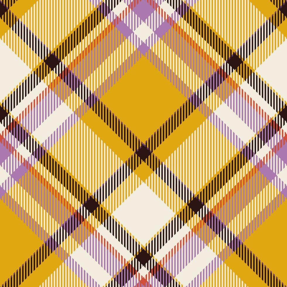 Tartan scotland seamless plaid pattern vector. Retro background fabric. Vintage check color square geometric texture. vector