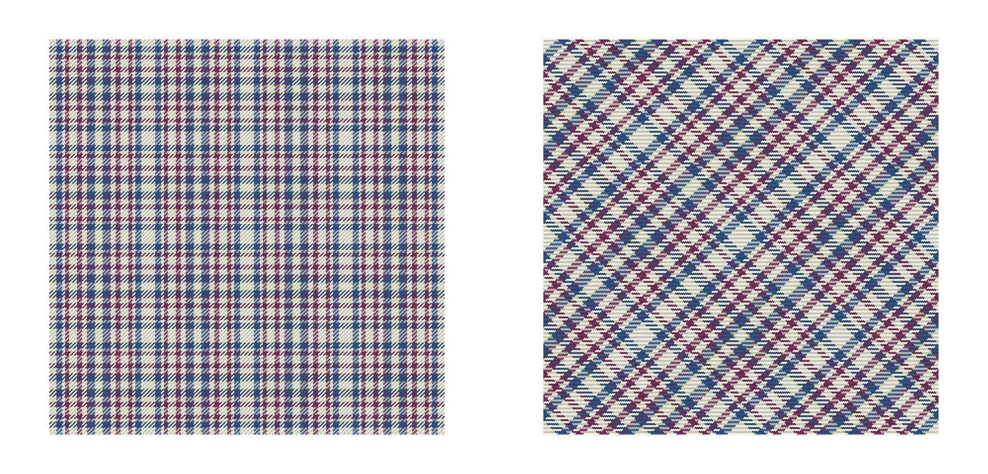 guingán tartán sin costura modelo colocar. textil diseño. vector