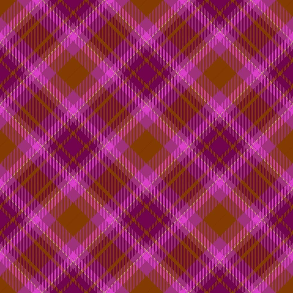 Tartan scotland seamless plaid pattern vector. Retro background fabric. Vintage check color square geometric texture. vector