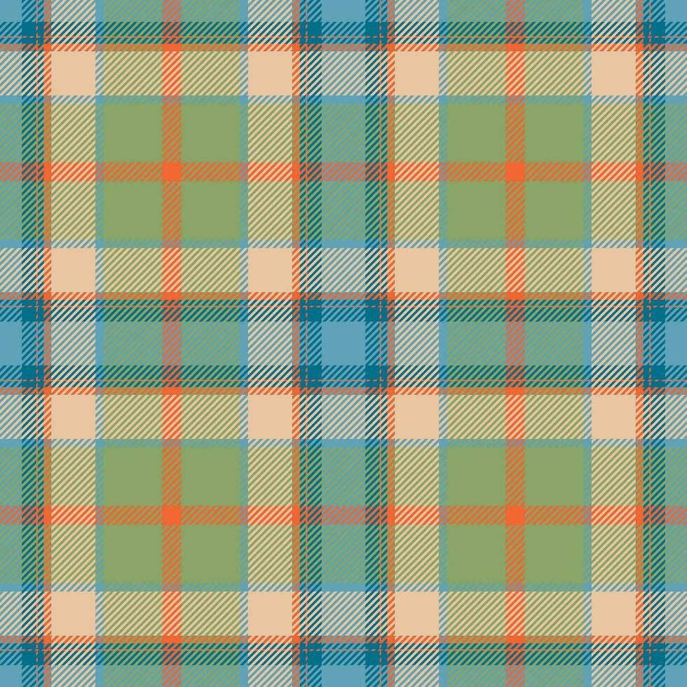 vector de patrón de cuadros sin costuras de tartán escocia. tela de fondo retro. textura geométrica cuadrada de color de verificación vintage.