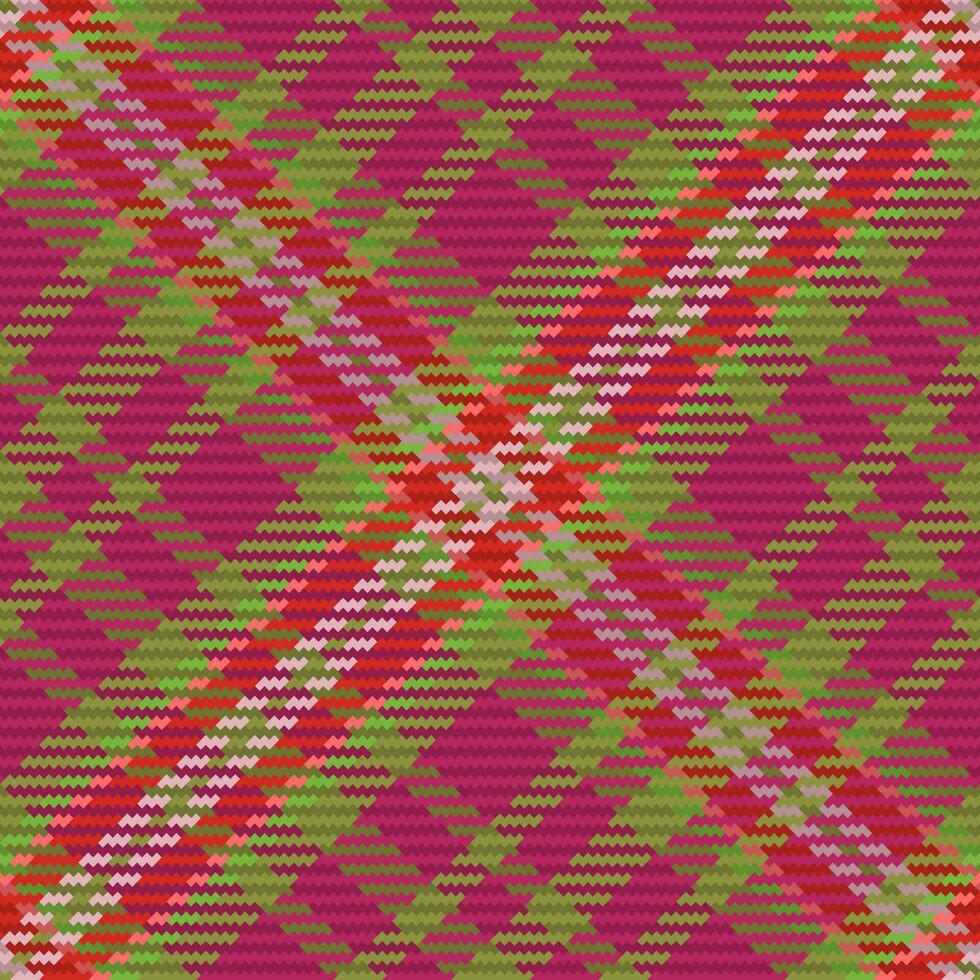 Seamless pattern of scottish tartan plaid. Repeatable background with check fabric texture. Vector backdrop striped textile print.