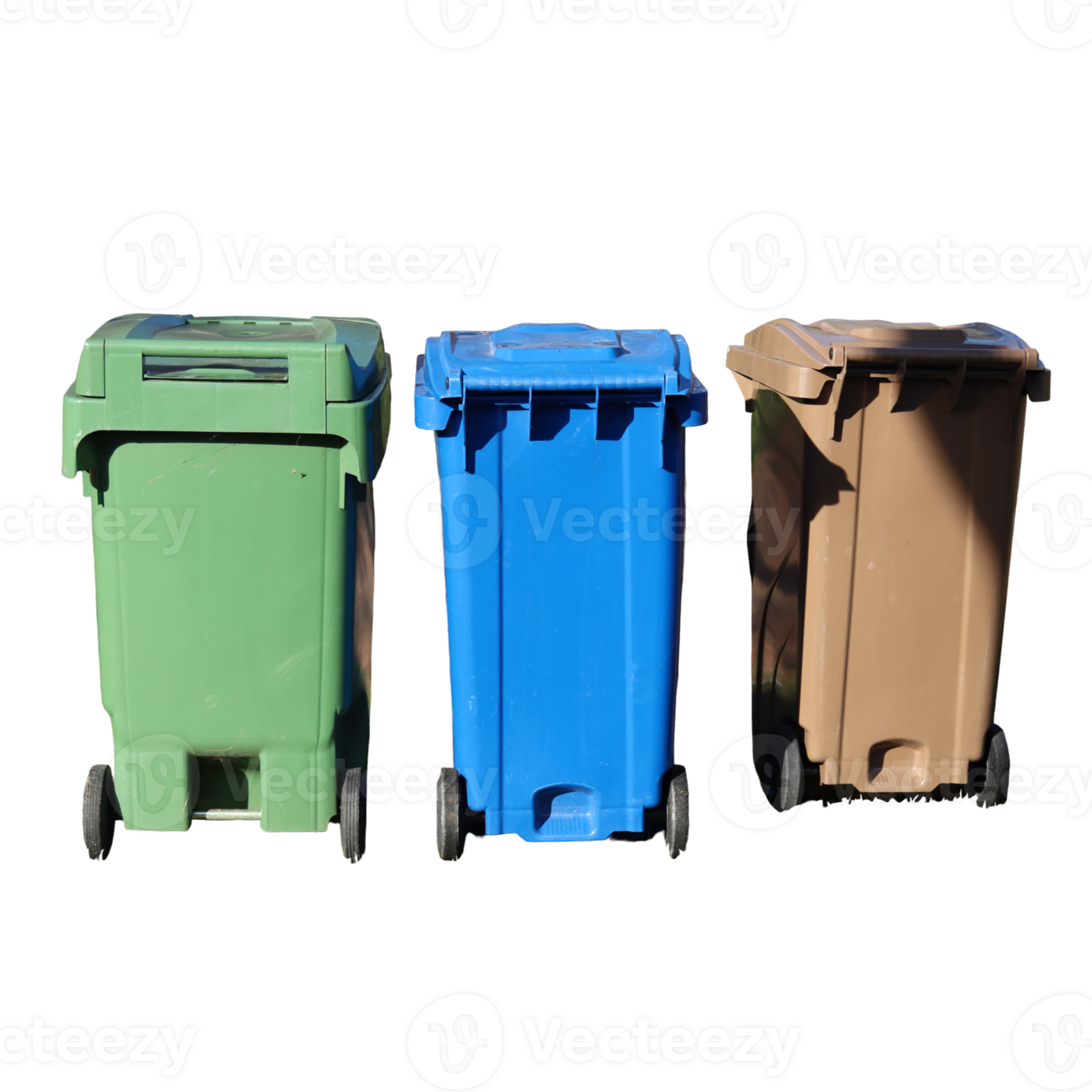 Plastic bins for separate collection 33230405 PNG