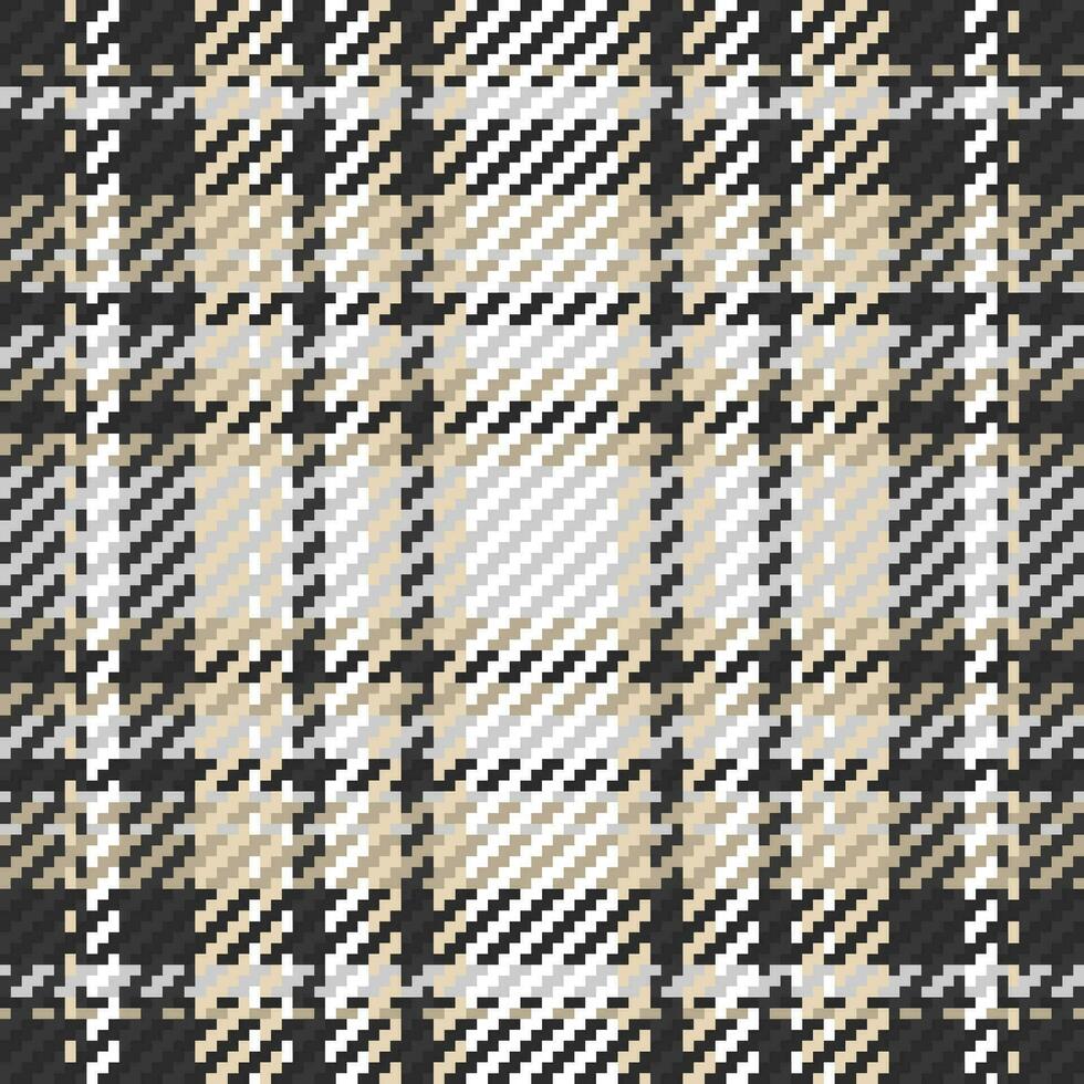 Seamless pattern of scottish tartan plaid. Repeatable background with check fabric texture. Vector backdrop striped textile print.