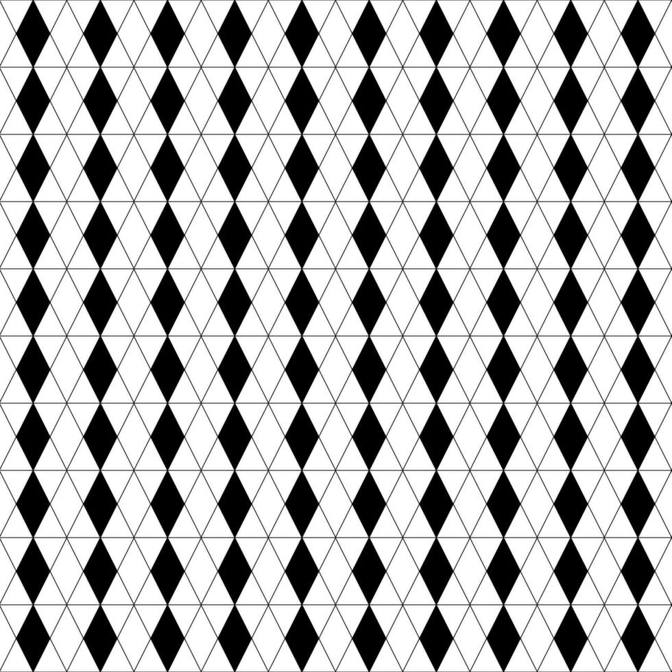 Seamless vector pattern. Geometric background texture. Black and white color. Simple modern style in flat design.