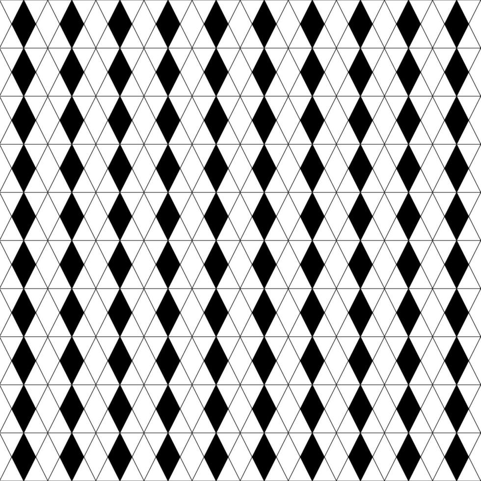 Seamless vector pattern. Geometric background texture. Black and white color. Simple modern style in flat design.