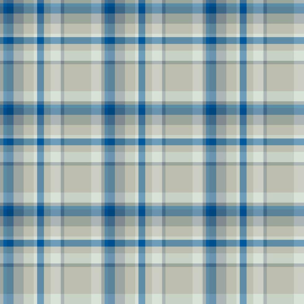 Plaid seamless pattern. Vector background of textile ornament. Flat fabric design.