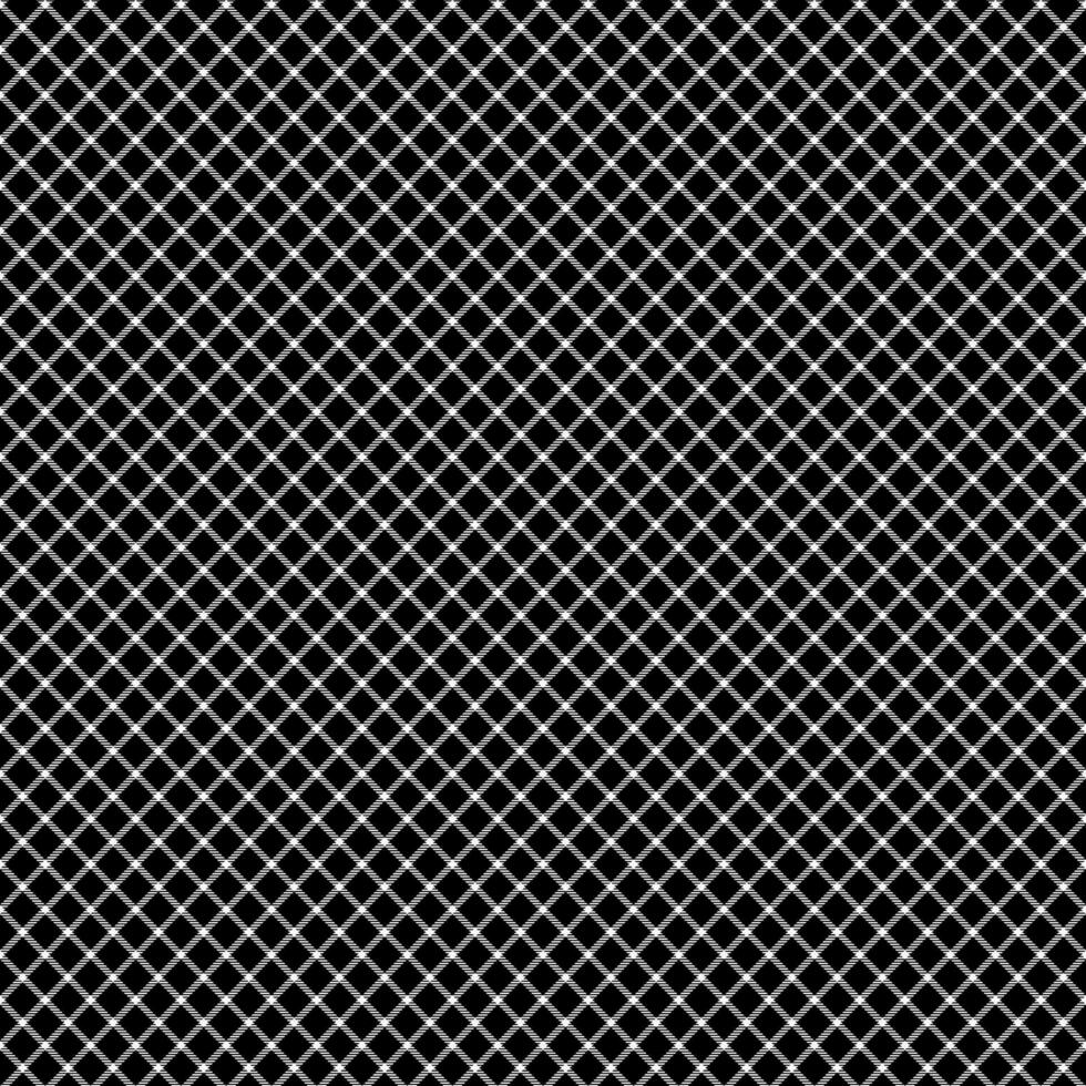 Mesh black check ornament seamless pattern vector