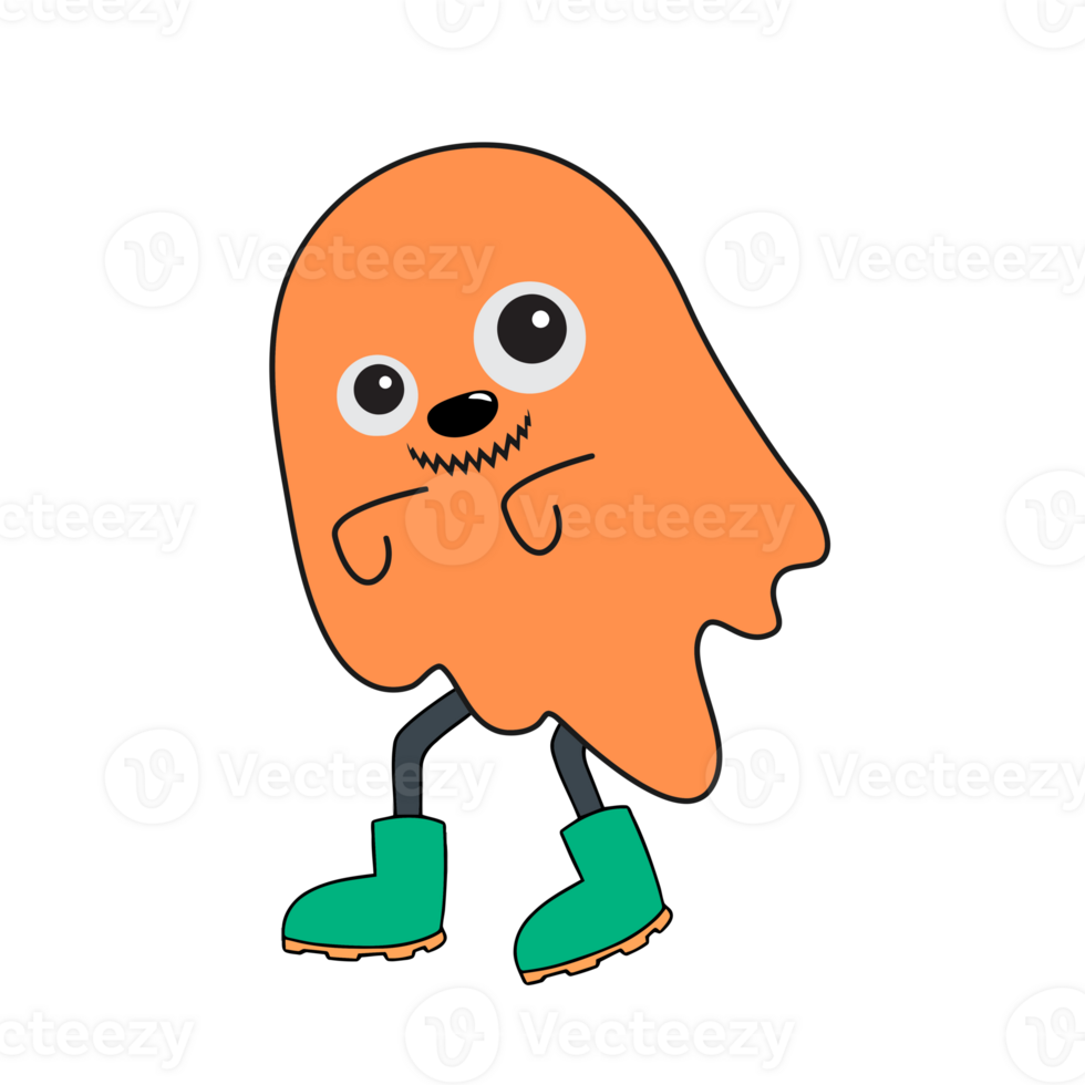 Halloween cute ghost devil png