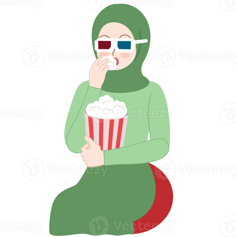 watching movie clipart png