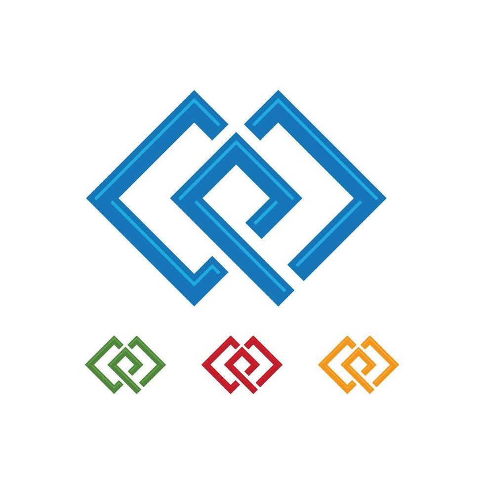 P Letter Logo Template vector