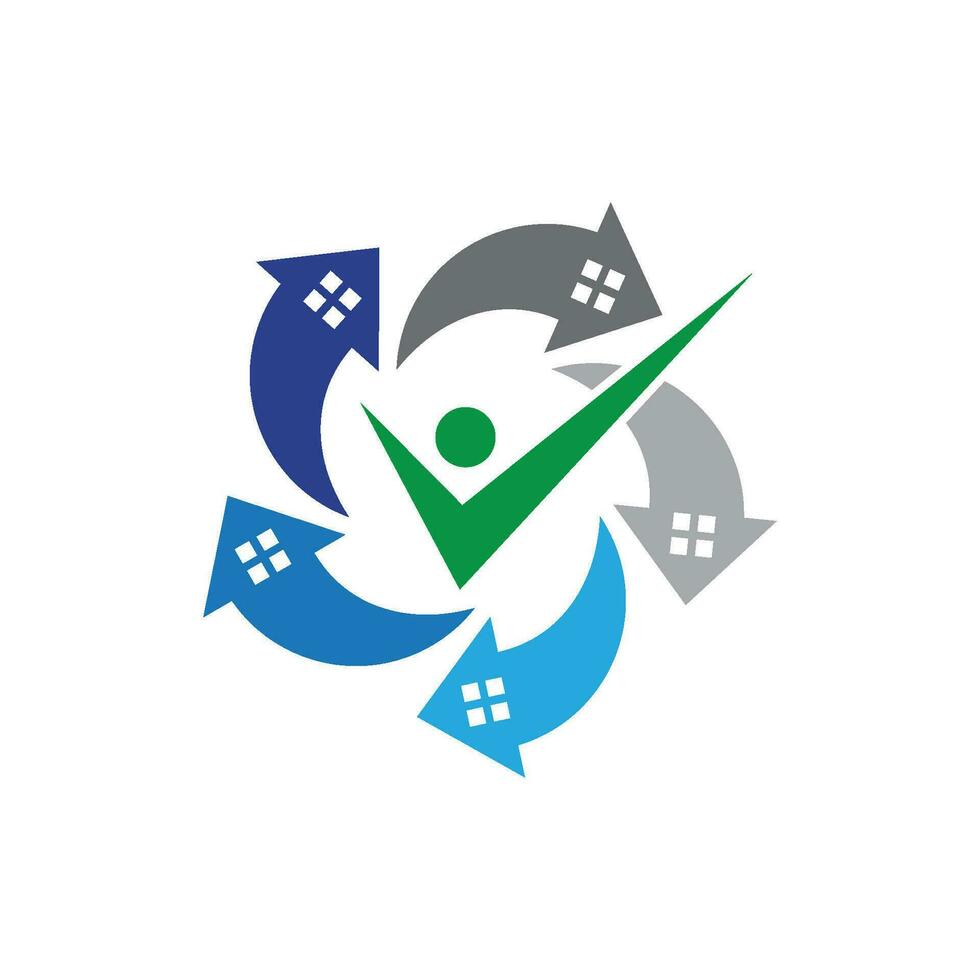Property and Construction Logo design vector