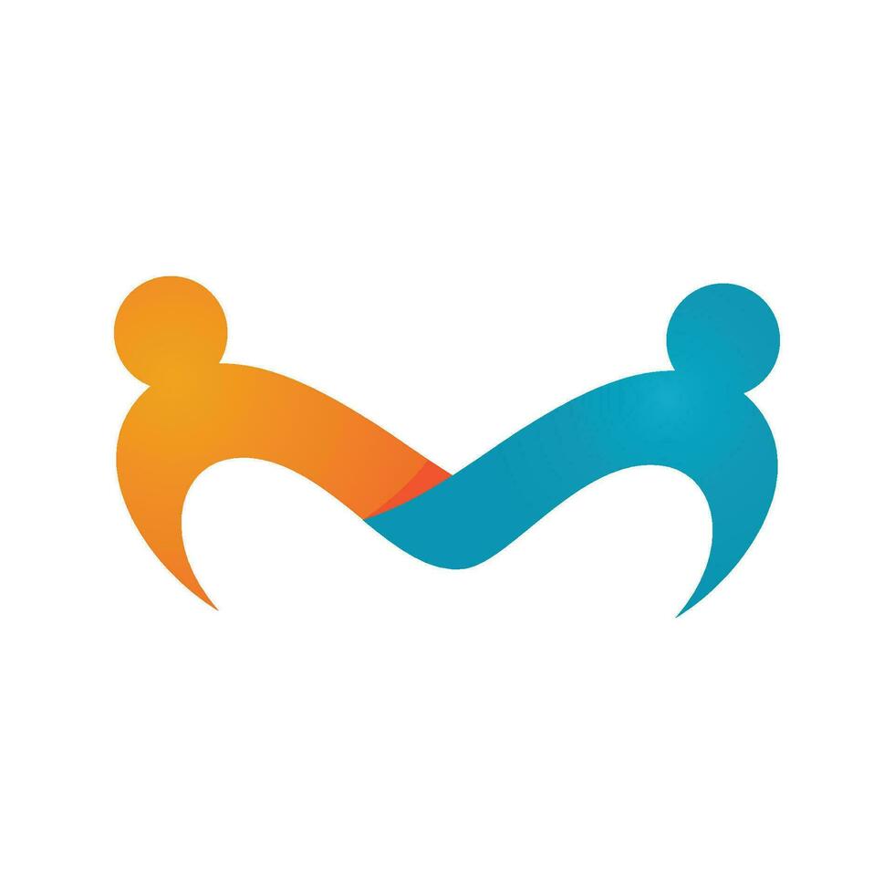 Community, network and social icon vector
