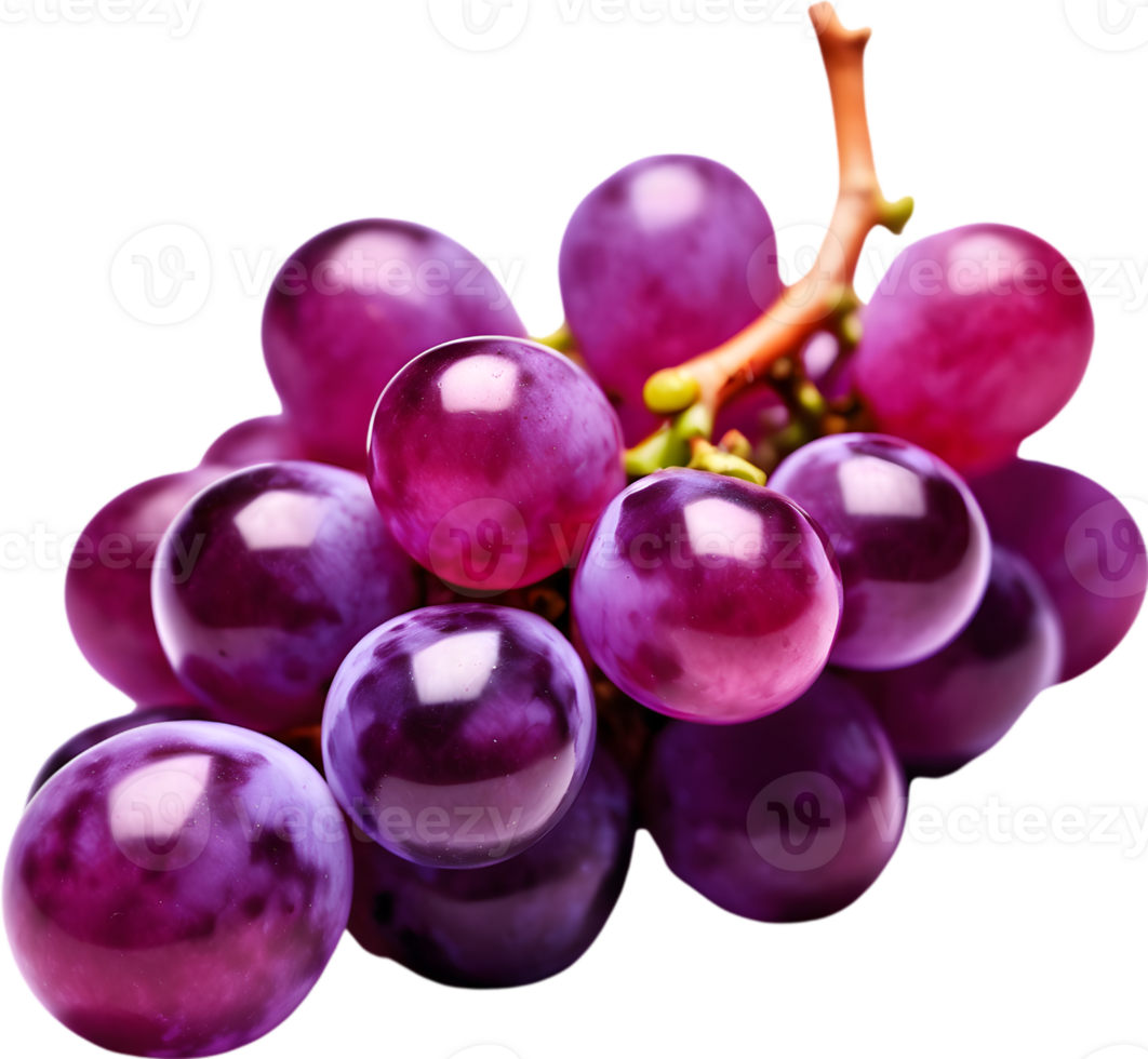 Grape fruit, Fresh grapes, Ripe grapes, Juicy grapes AI generative png