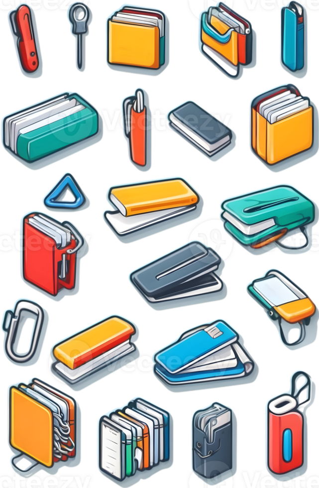 clipboard icons set, cartoon style clipboard icons set, clipboard icons set, clipboard  ai generative png