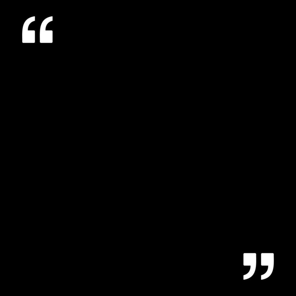 Quotation Marks Icon Symbol, can use for space for Quote, Text, Tittle, Speech, Advice, Memo, Poetry, or Graphic Design Element. Vector Illustration