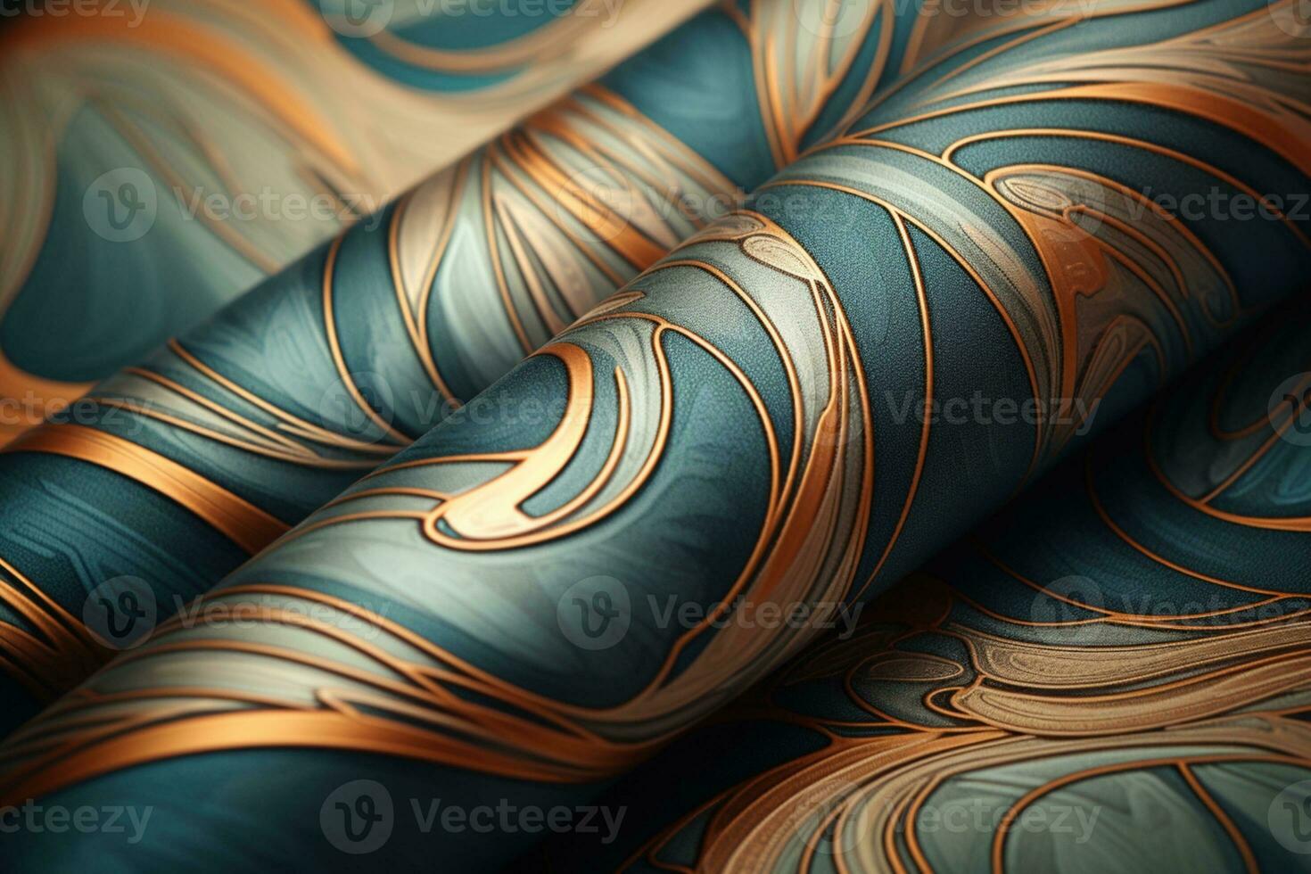 AI Generated luxury fabric background in dark photo