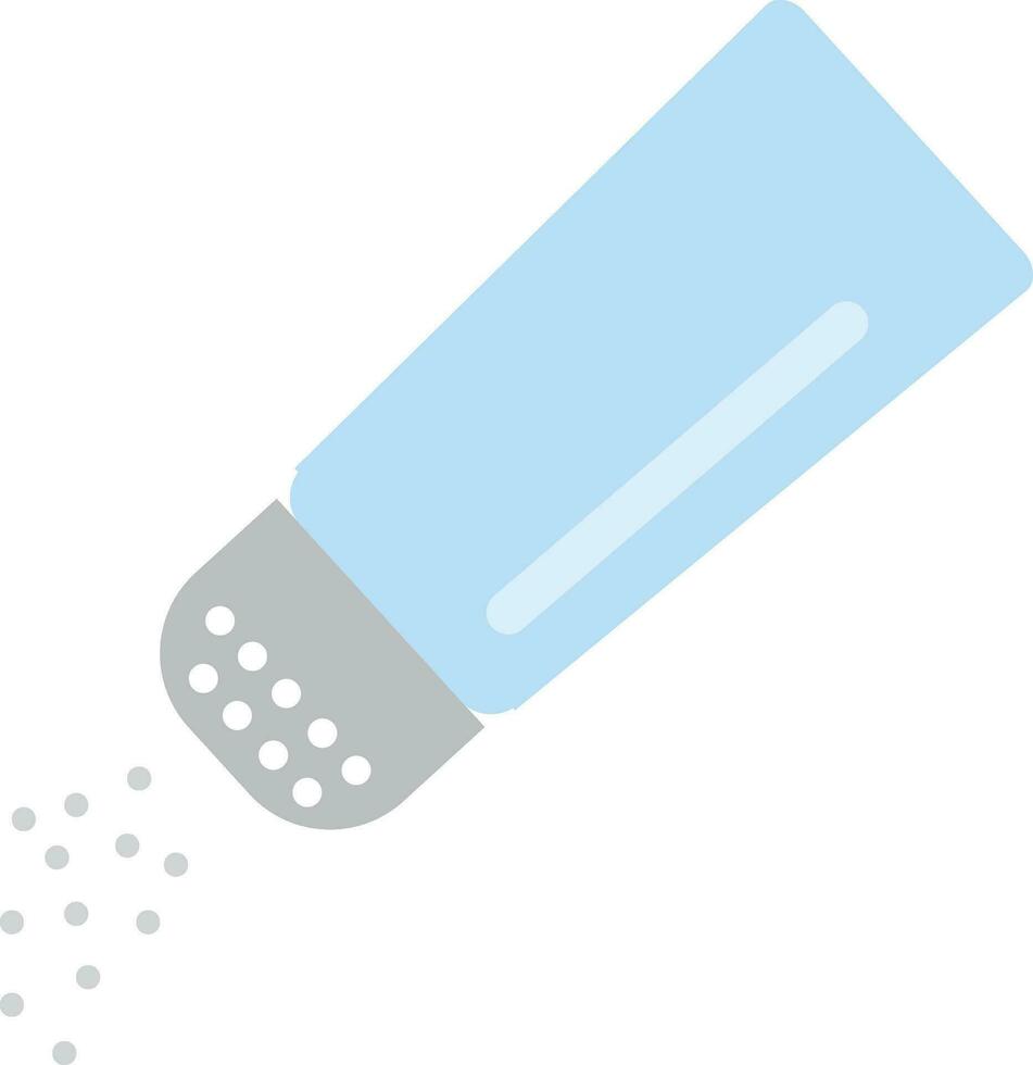 Salt container, a kitchen utensil vector