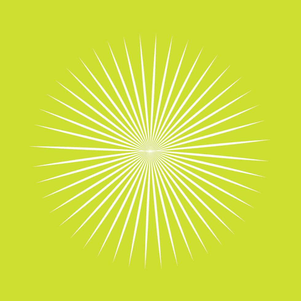 Sun Sunburst Pattern vector