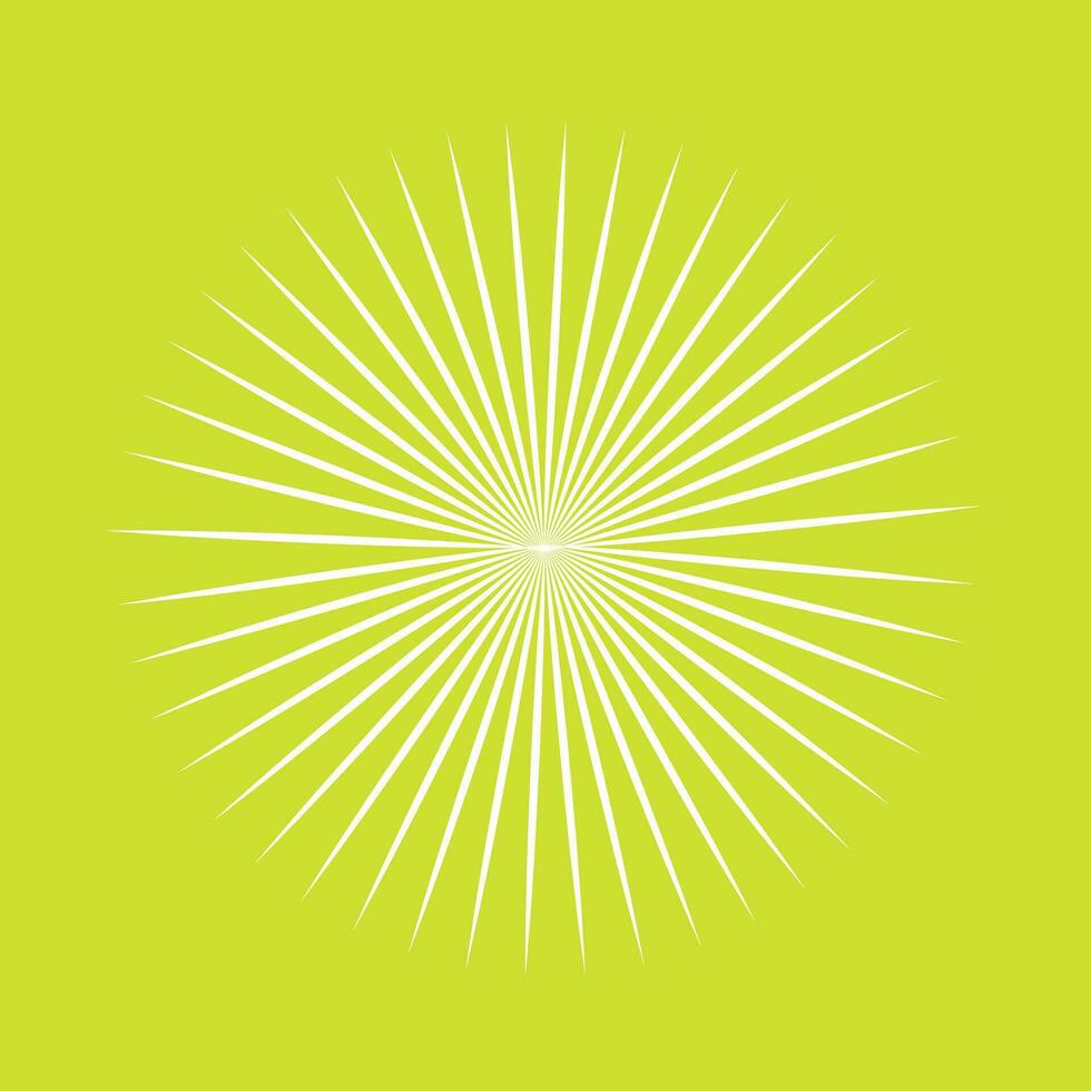 Sun Sunburst Pattern vector