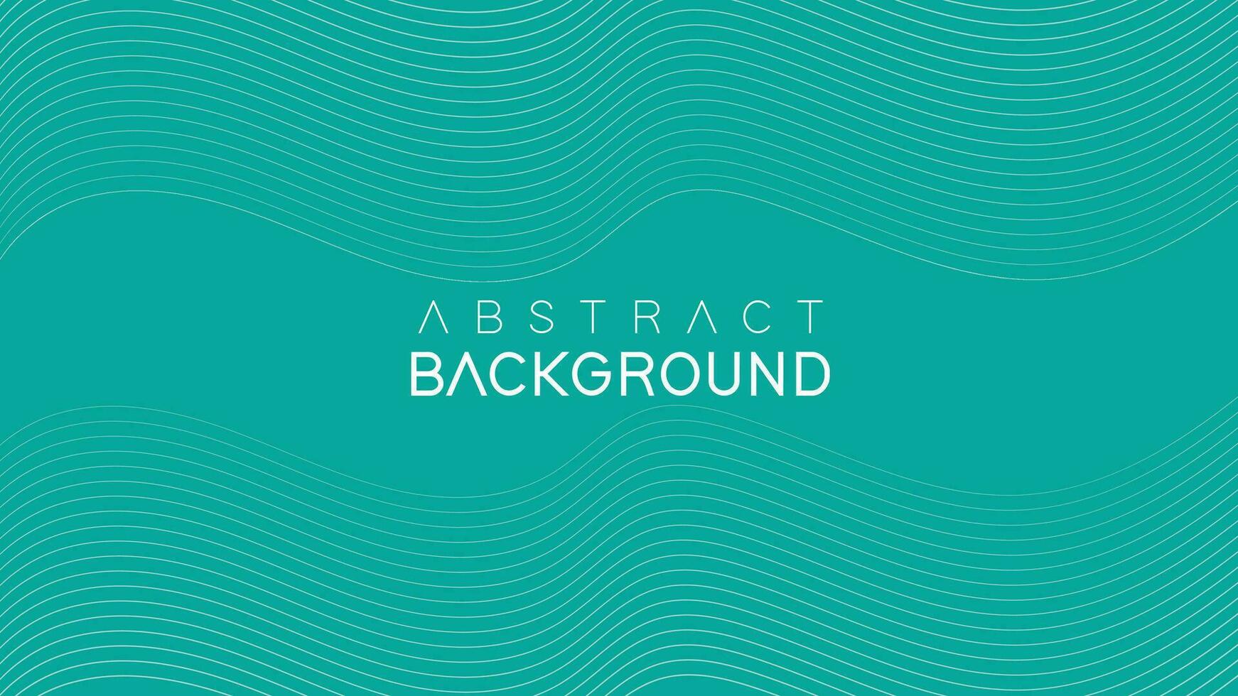 Premium background wave line isolated green background. Modern futuristic graphic design element. vector