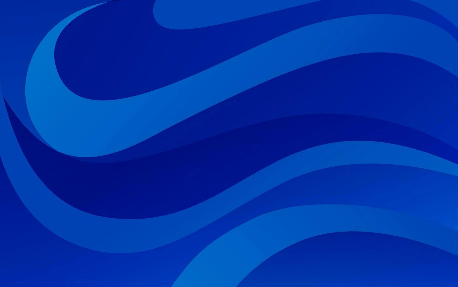 abstract blue background wave gradation modern corporate design vector